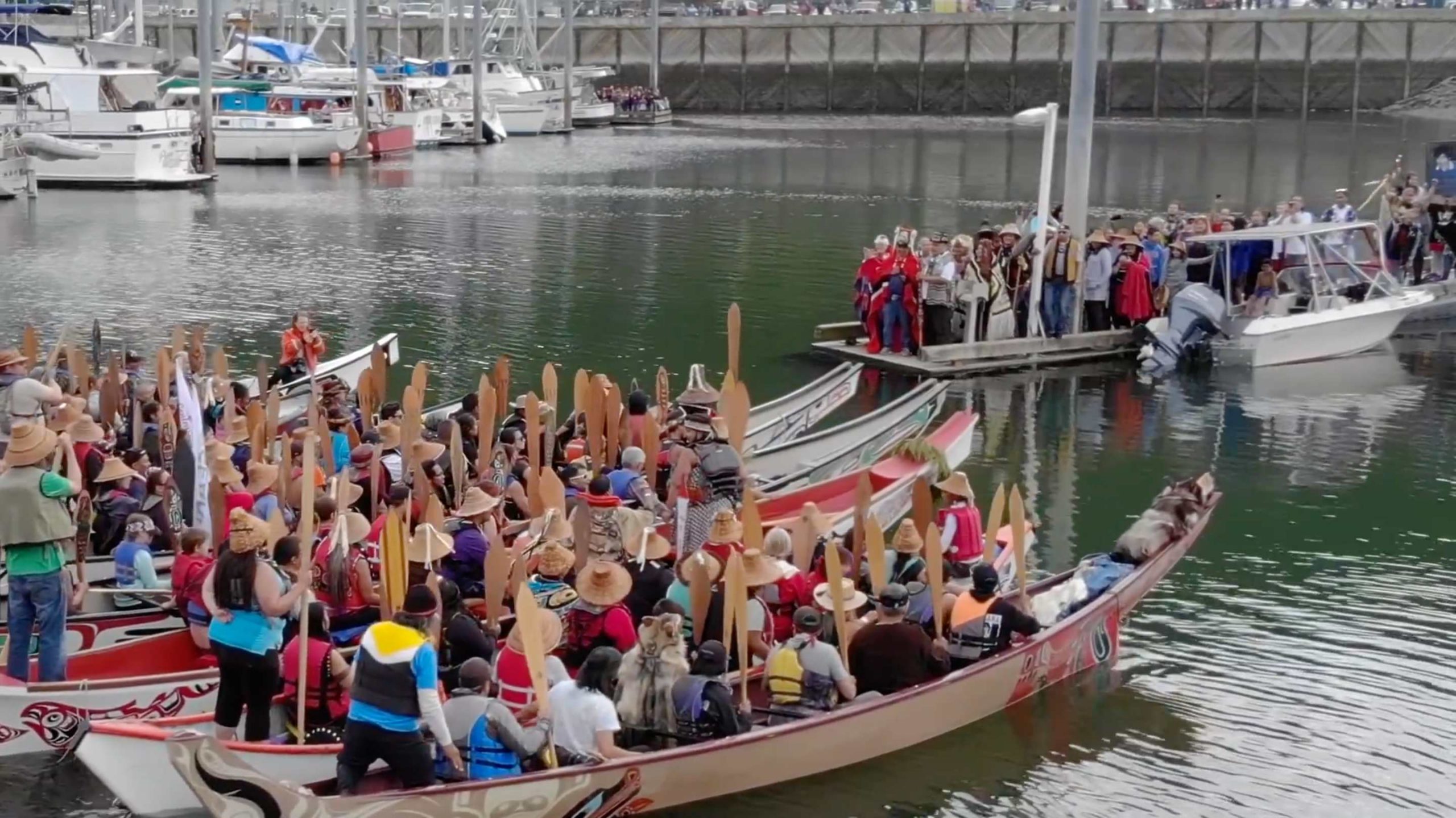 Canoe landing